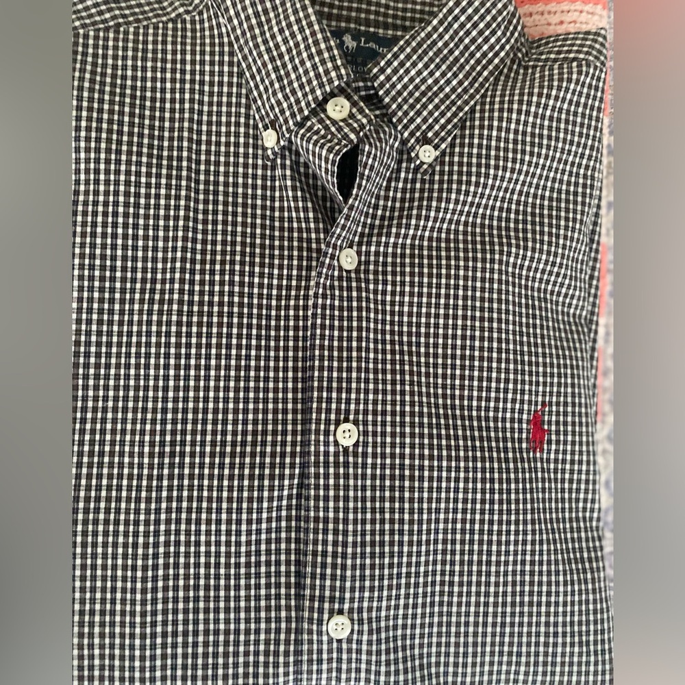 Ralph Lauren men casual shirt 💕second posh 💕perfect conditions 💕 long sleeve